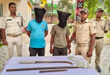 ଚୋରୀ ଅଭିଯୋଗରେ ଦୁଇ ଗିରଫ