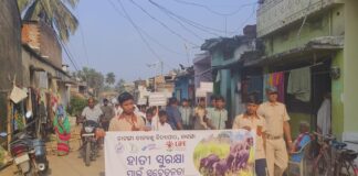 ହାତୀ ସୁରକ୍ଷା ପାଇଁ ସଚେତନତା